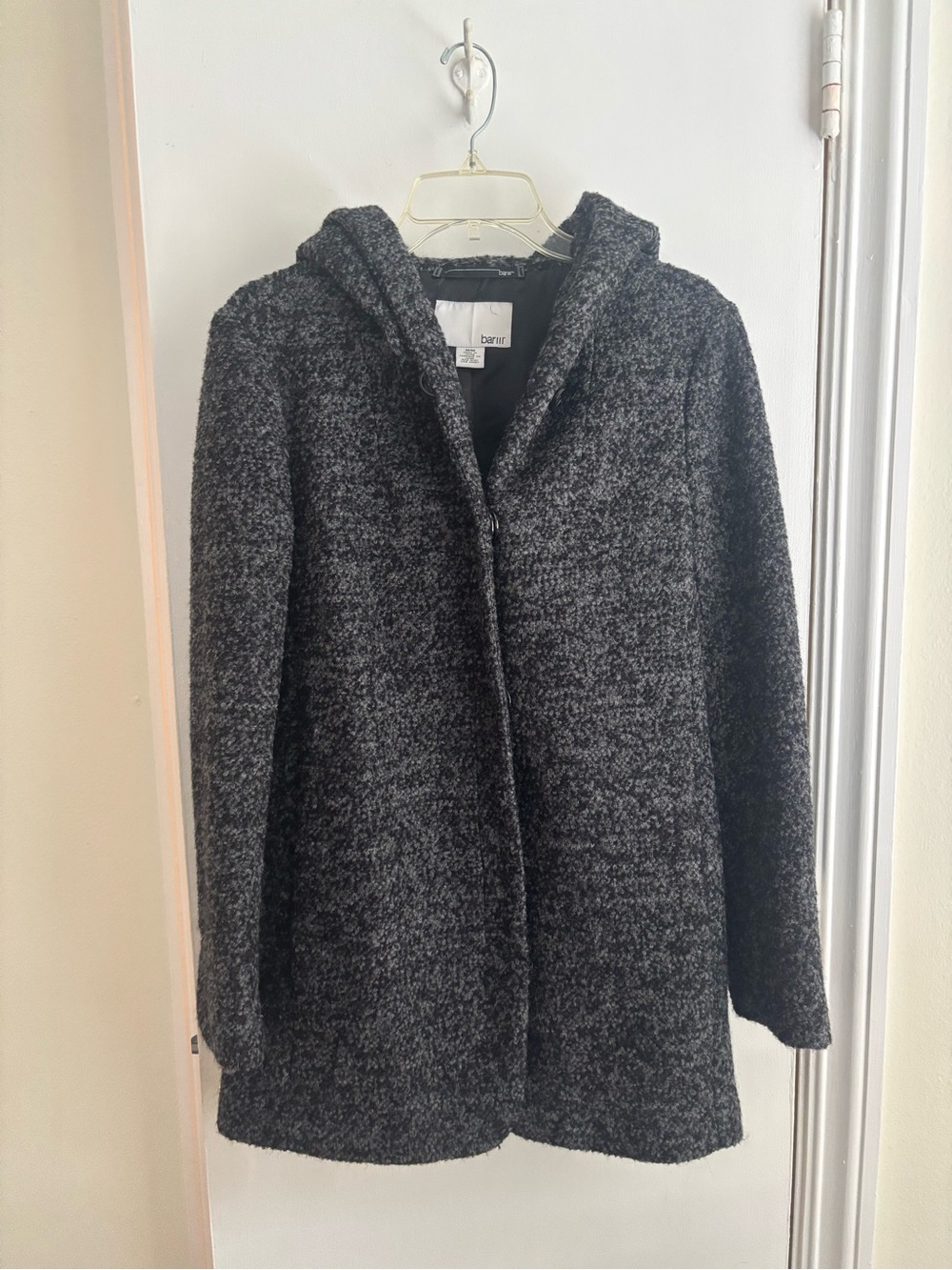 Bar III wool blend coat